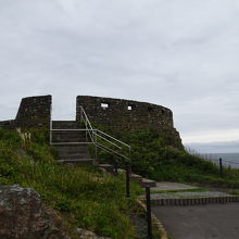 要塞のような展望台