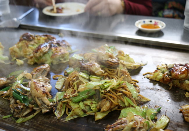 カキオコは産地でしか食べられない！