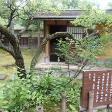 お茶をいただく前に身支度を整えるそうです。