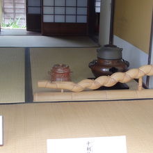 茶器も展示されています