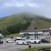 車山高原から一気に頂上へ