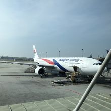 今回は初マレーシア航空 JALのマイレージがつきました。