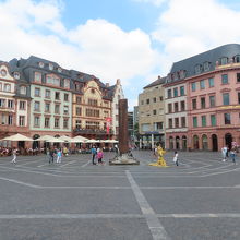 綺麗な広場です