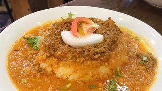 トプカでカレー