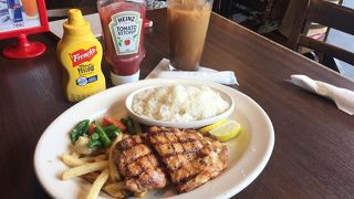 グリルドチキンレモンステーキ！