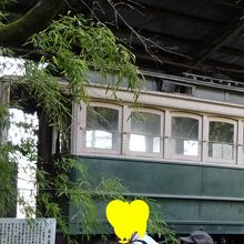 日本最古の電車と言われています