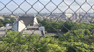 千葉城跡に造られた、お城型の博物館