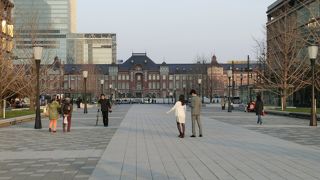 東京駅、駅前がすっきりしました。