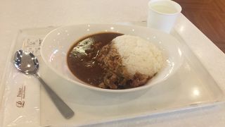 ビーフカレー大盛！
