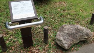 そこらへんの石