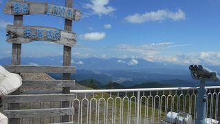 高原美術館の前に、立派な道の駅が出来ていた。