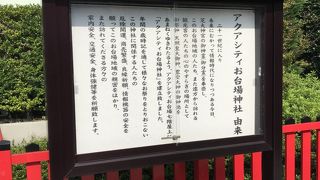 ビル屋上にある神社
