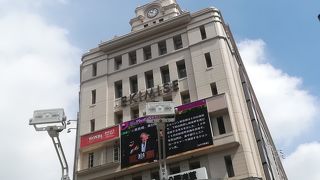 レトロな外観です。