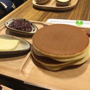 10分間限定のパンケーキを食べに