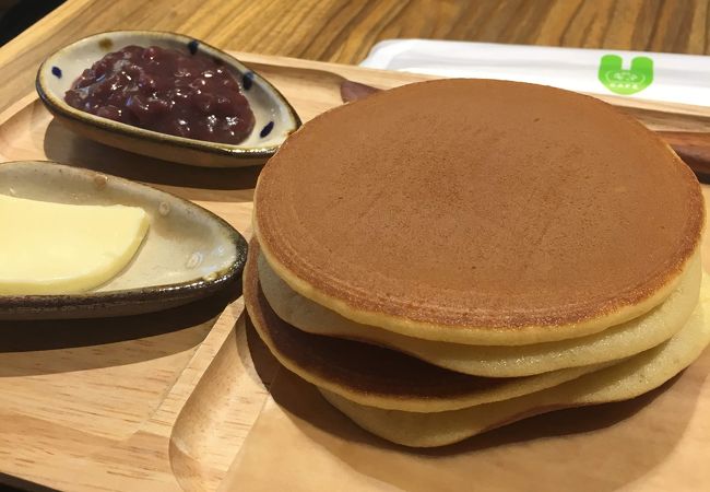 10分間限定のパンケーキを食べに