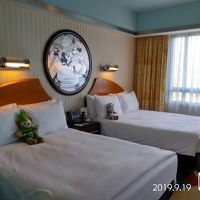 お部屋をアップグレードしていただきました。