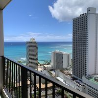 バルコニーからみた景色