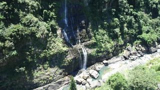 台湾北部最大の滝