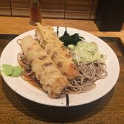 冷やしちくわ天蕎麦！