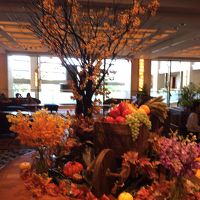 フロント前はハロウィン