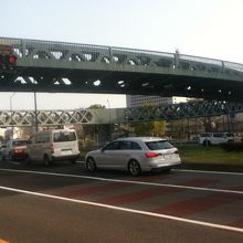 新港サークルウォーク付近