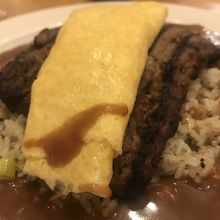 フライドライスロコモコ。