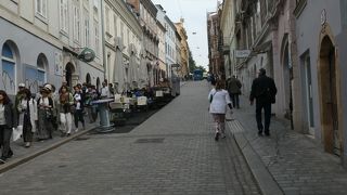 イエラチッチ広場から聖マルコ広場に繋がるラディチェヴァ通り