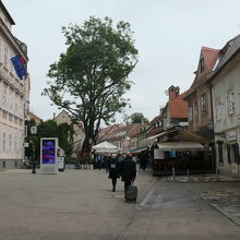 ショップやレストランの多いオパトヴィナ通り