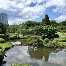 建物から西方向