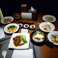 初日の夜に夕食をルームサービスしてくださった