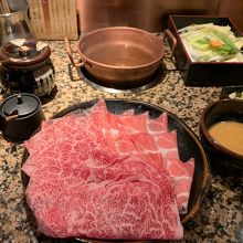 豚と牛のミックス、肉2倍。