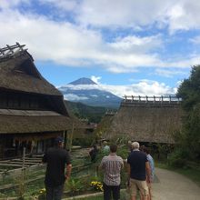 富士山と