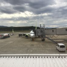  長崎空港にて