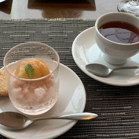 デザートと紅茶