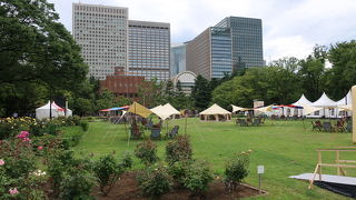 セントラルパークに似た感じ