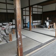 松の廊下知らせる早かごが着いたのもここ