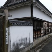 下級武士の居宅にも
