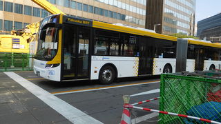 本数が多く、便利なバス