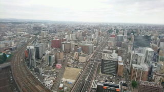 仙台市内を一望できます。