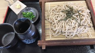 種子島産そば粉を使った蕎麦が食べられます