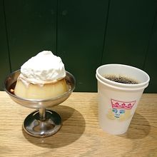 プリン美味しかったです。