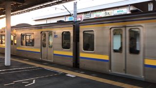 千葉から袖ケ浦に乗車