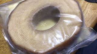 バームクーヘンが美味！