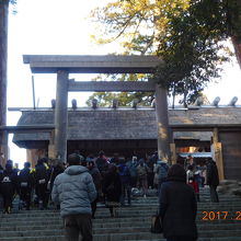 階段下からズーーム！