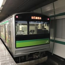 始発のあおば通駅
