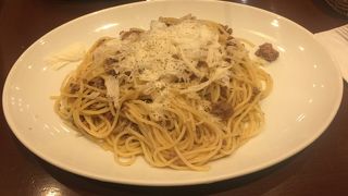 ミートソーススパゲッティ！