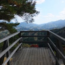 ささやかなテラス。