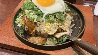 東京駅八重洲口地下で広島焼