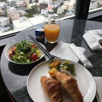 クラブラウンジでの朝食