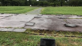 多賀城跡：多賀城政庁跡